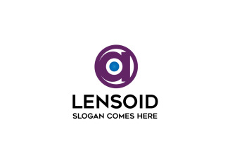 LENSOID Logo Template
