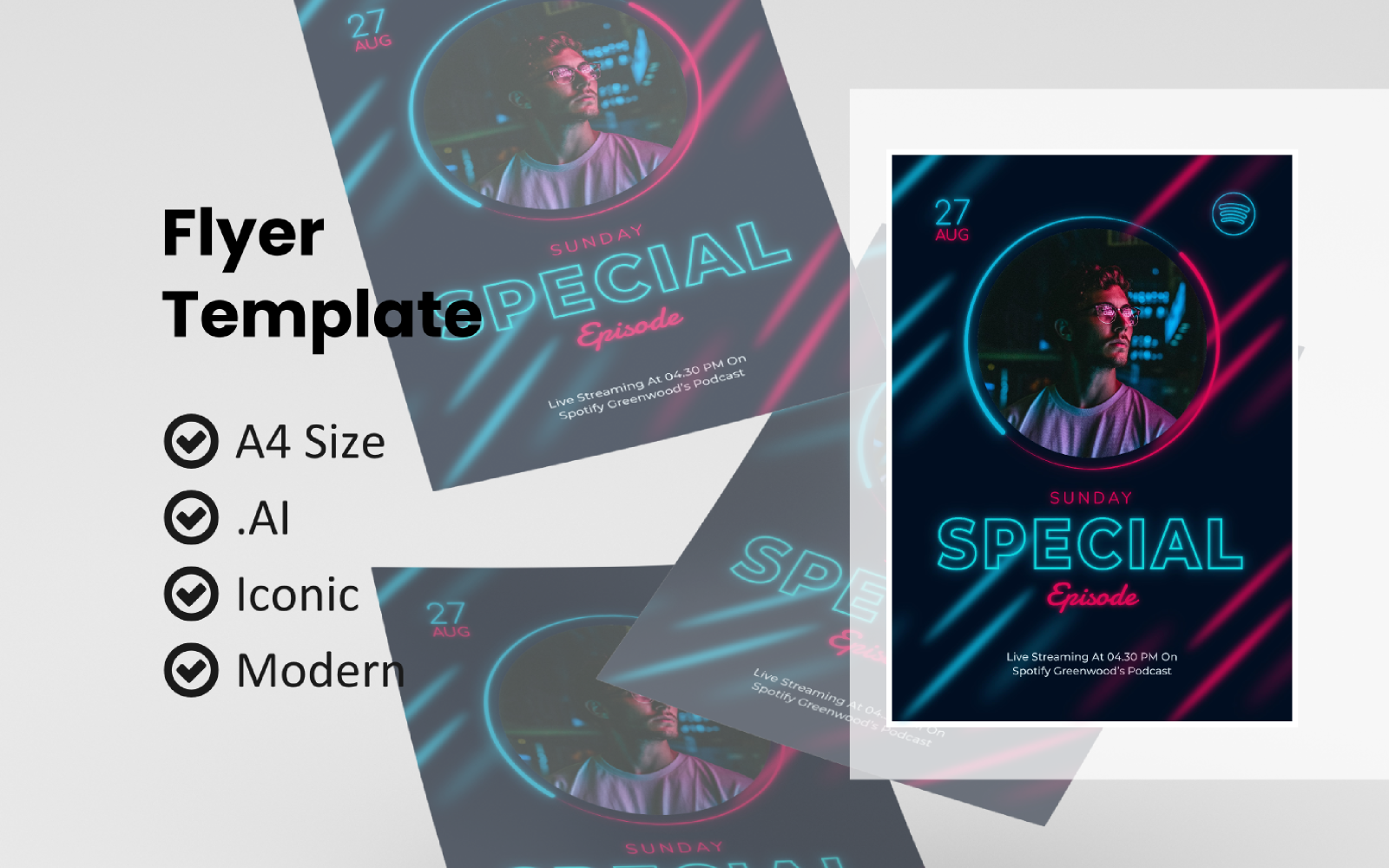 Kit Graphique #162010 Prospectus Template Divers Modles Web - Logo template Preview