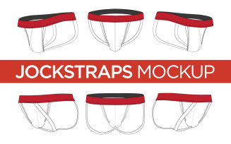 Jockstrap - Vector Template product mockup