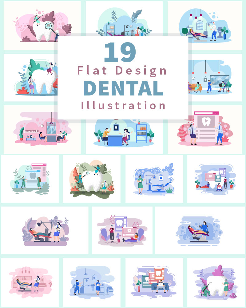 Kit Graphique #162251 Dental Mdecine Divers Modles Web - Logo template Preview