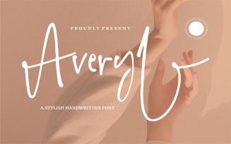 Averyl | A Stylish Handwritten Font