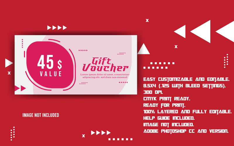 Modern Gift Voucher - Corporate Identity Template