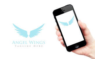 Angel Wings Logo Template