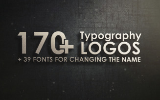 170+ Typography Logo Template