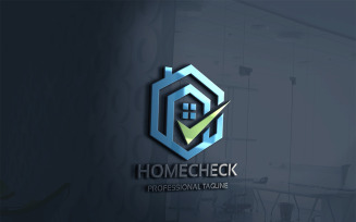 Home Check Logo Template