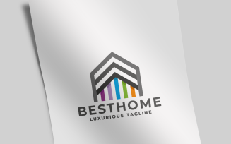 Best Home Logo Template