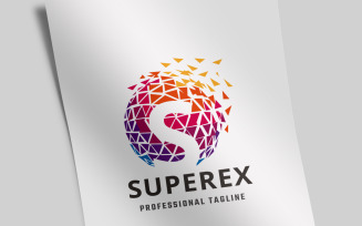 Super Media Letter S Logo Template
