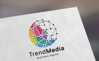 Trend Media Logo Template