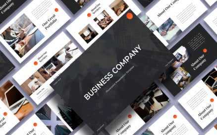 Business Company – Presentation PowerPoint Template