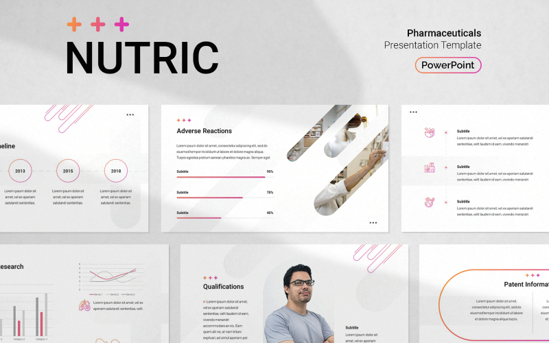 Pharmaceutical Presentation PowerPoint template PowerPoint Template