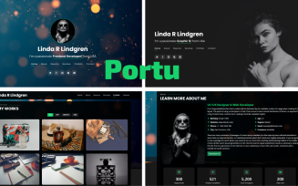 Portu - Personal Portfolio Bootstrap 5 Landing Page Template