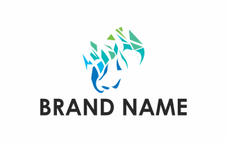 Human Colorful Logo Template