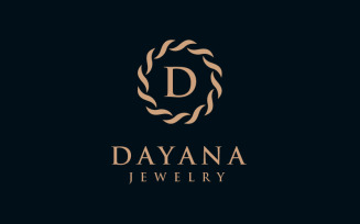 Minimalist Jewelry Design Logo Template