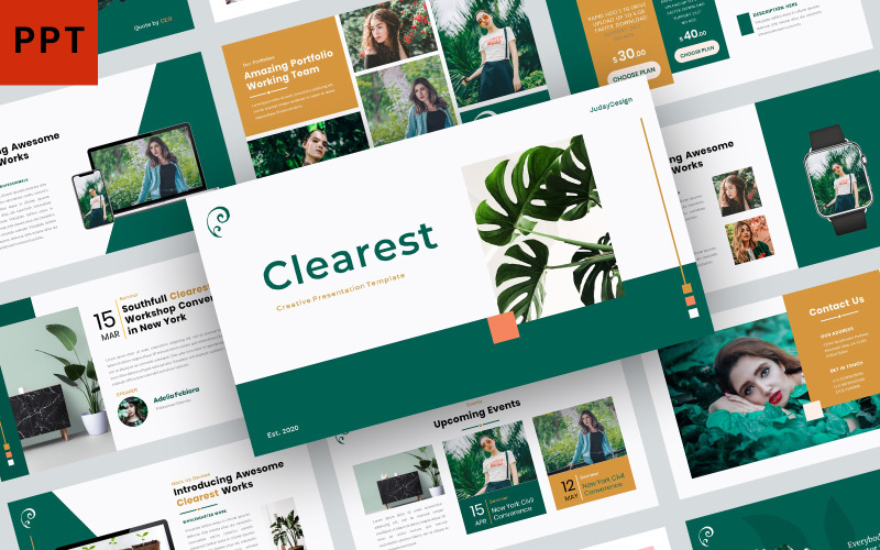 Clearest PowerPoint template PowerPoint Template