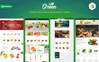 GreenLife - Organic Food & Drink PrestaShop Theme