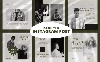 Super sale Fashion - Instagram post Social Media Template