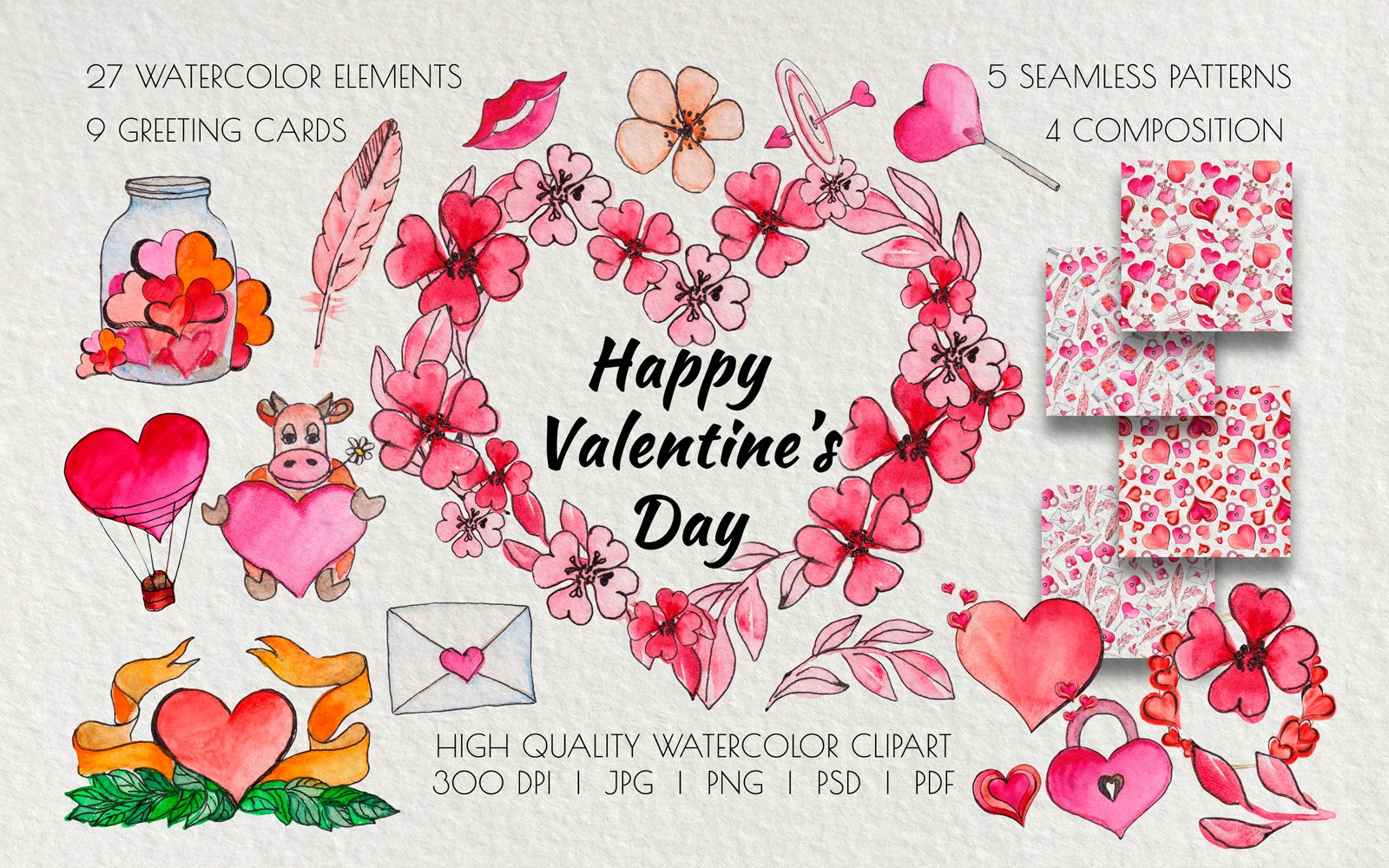 Kit Graphique #164439 Valentines Jour Divers Modles Web - Logo template Preview