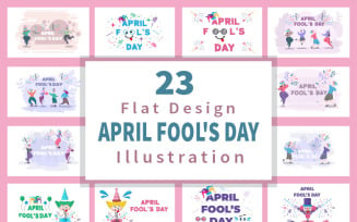 23 Happy April Fools' Day - Illustration