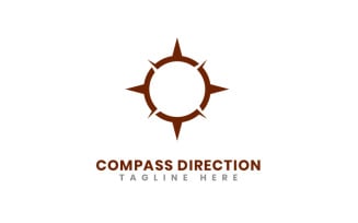 Compass Direction Logo Logo Template