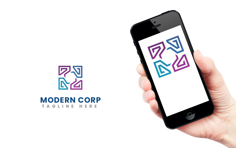 Corporate Modern Logo Design Logo Template