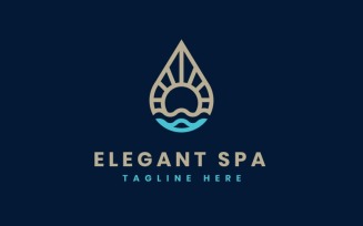 Elegant Spa Logo Logo Template