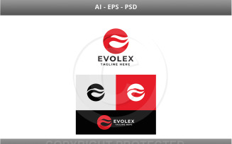 Evolex Letter E Logo Logo Template