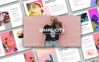 Simplicity - Business Presentation Google Slides Template