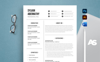 Sylvan Abernathy Clean Resume Template
