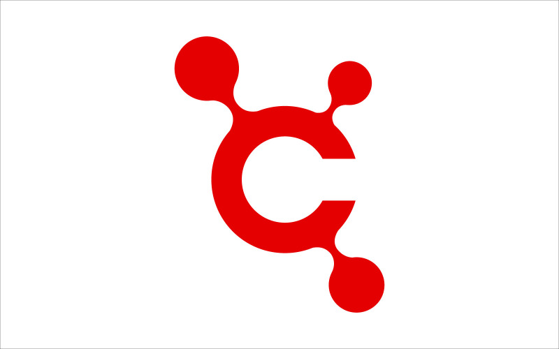 C Technology Vector Logo Design Logo Template