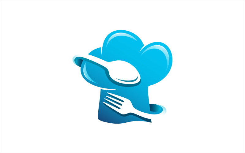 Food Chef Vector Logo Design Logo Template