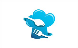 Food Chef Vector Logo Design