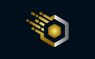 Hexagon Vector Logo Design