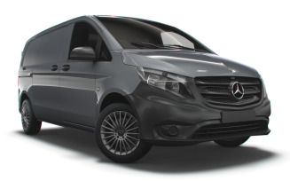 Mercedes Benz Vito L1 Premium 2020 3D Model