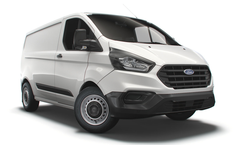 Ford Transit Custom L1H1 Leader UK spec 2020 3D Model