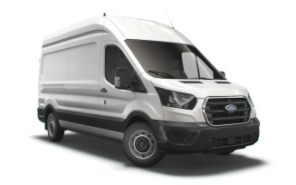 Ford Transit Van L3H3 Leader UK-spec 2020 3D Model