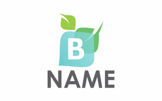 Green Letter B Logo Template