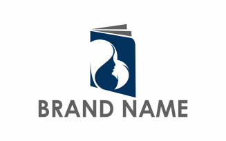 Women's Book Logo Template