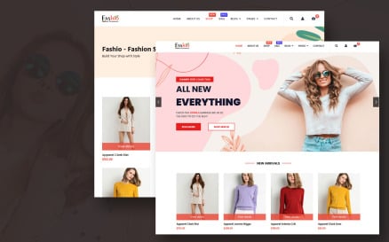 Fashion Store Joomla Template