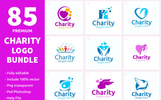 80+ Charity Logo Bundle