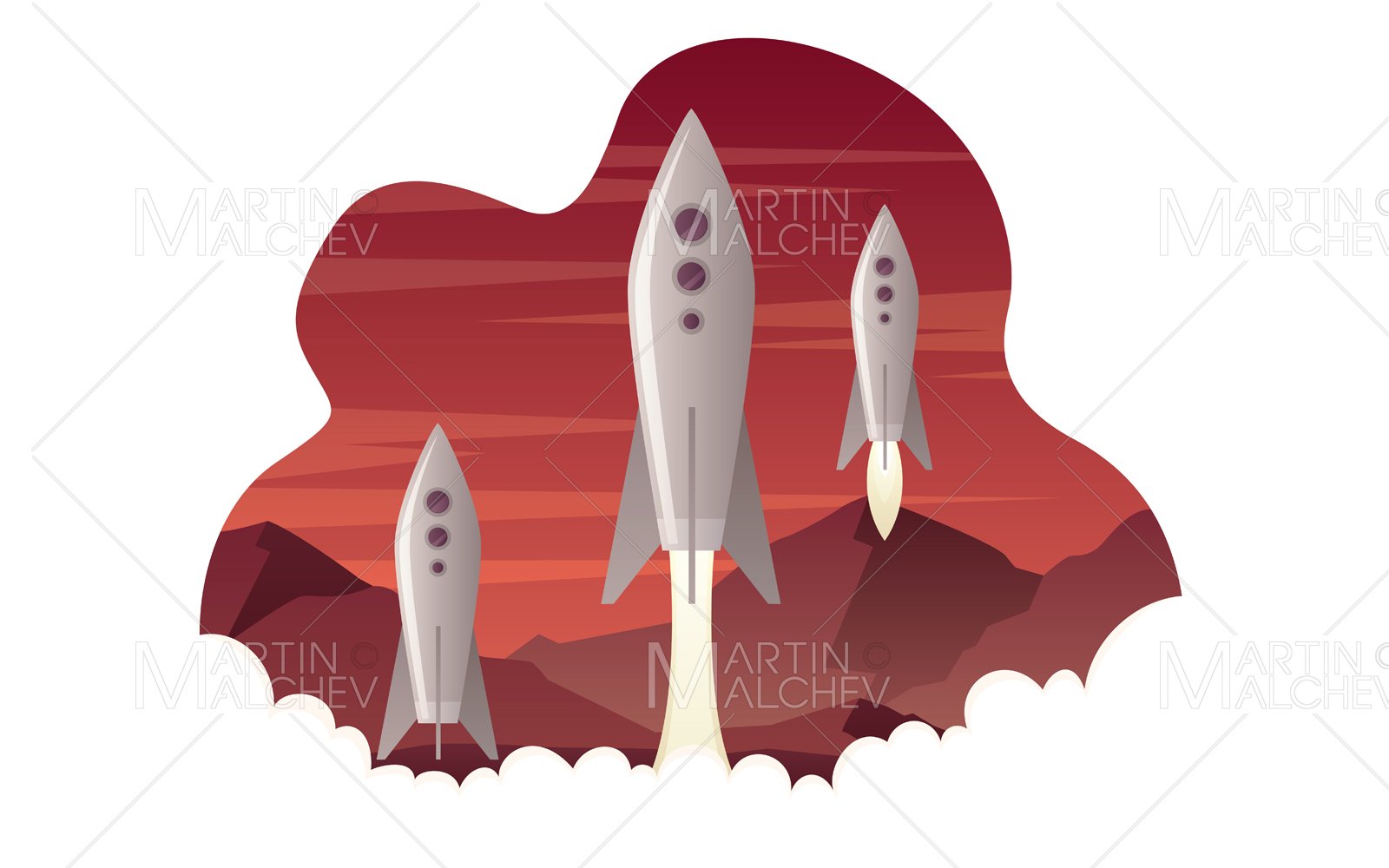 Template #165692 Spaceship Spacecraft Webdesign Template - Logo template Preview