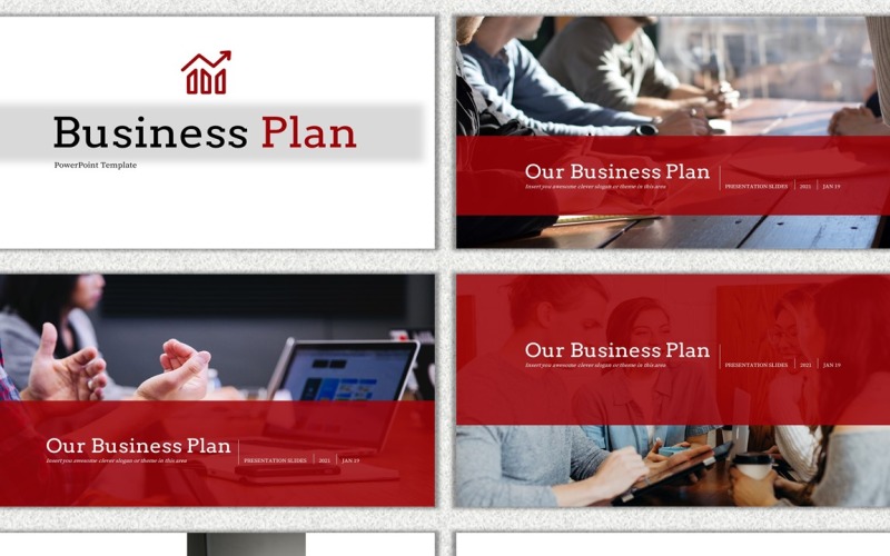 Business Plan - Creative Business PowerPoint template PowerPoint Template