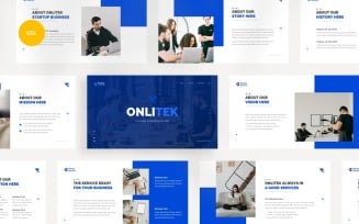 Onlitek Startup And Technology Premium Google Slides