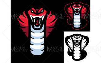 Red Cobra Mascot