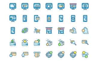 E-commerce and Shopping Icons