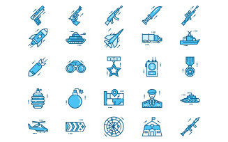Military and Weapons Icons