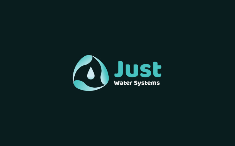 Water System Logo Template