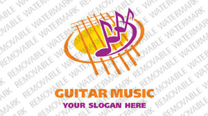 Music Store Logo Template Big Screenshot Music Store Logo Template vlogo