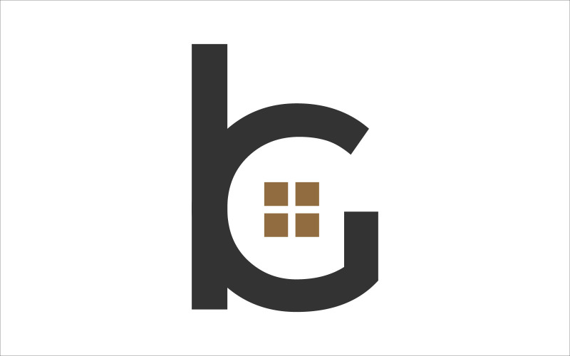 BG Real Estate Vector Logo Template