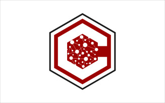 C Technology Vector Logo Template