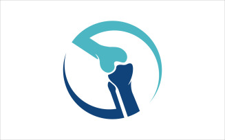 Chiropractic Medical Vector Logo Template